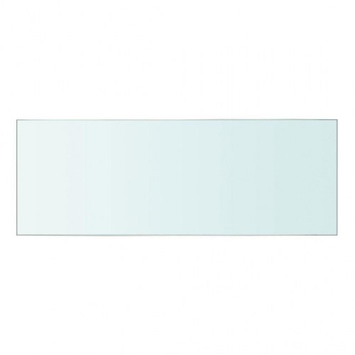 Glashylde - klar 40 × 12 cm, hærdet glas