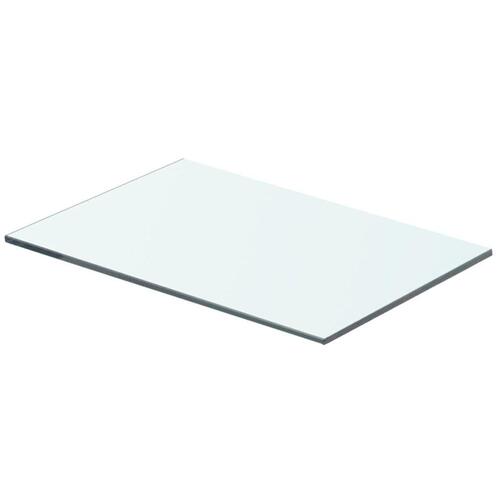 Hylde glaspanel klar 40x20 cm