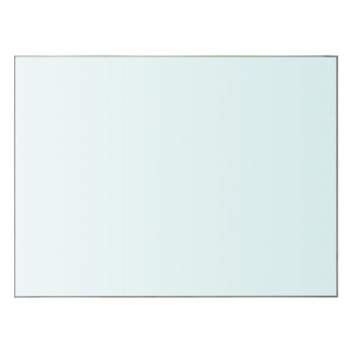 Glashylde - klart glaspanel 40 × 30 cm, 8 mm