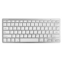 Tastatur Silver HT Teclado Inalámbrico Colors Edition - Blanco Spansk qwerty Sølvfarvet