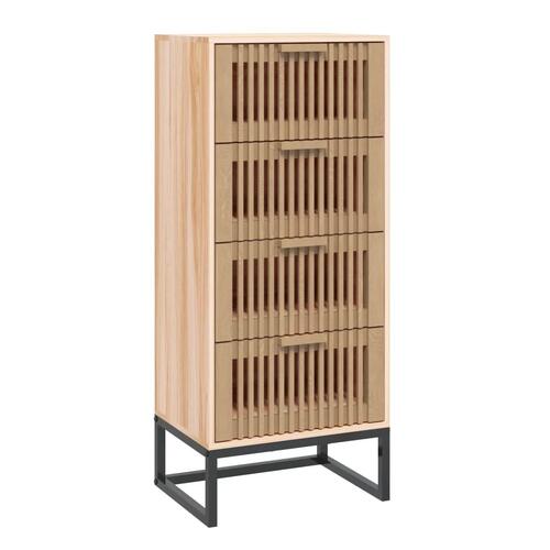 Kommode 40x30x95 cm konstrueret træ