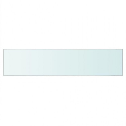 Hylde glaspanel - klar 60 × 12 cm