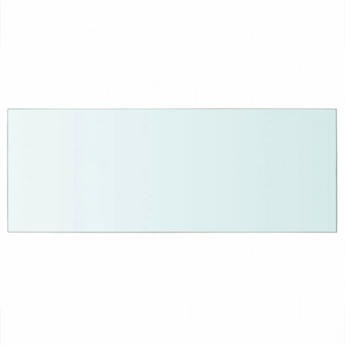 Hylde glaspanel - klar 60 × 25 cm