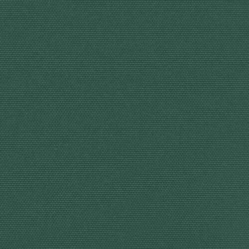 Sammenrullelig sidemarkise 140x600 cm mørkegrøn