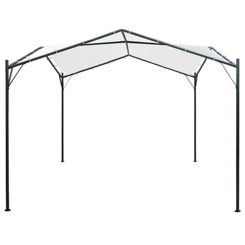 Havepavillon 3x3x2,6 m 180 g/m² hvid