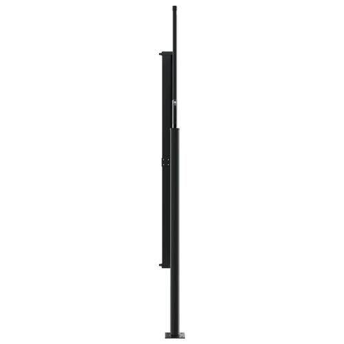 Sammenrullelig sidemarkise 180x600 cm terrakotta
