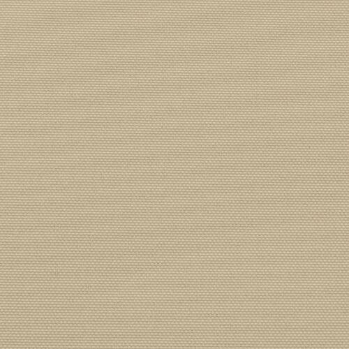 Sammenrullelig sidemarkise 180x500 cm beige