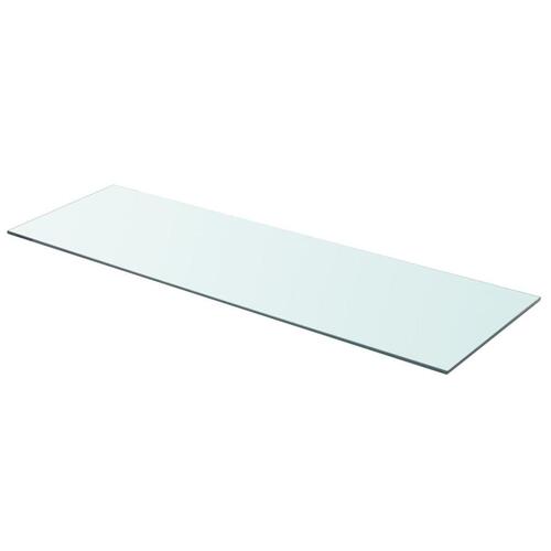 Hylde glaspanel klar 90x30 cm