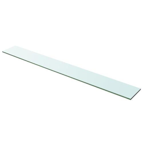 Hylde glaspanel klar 100x12 cm