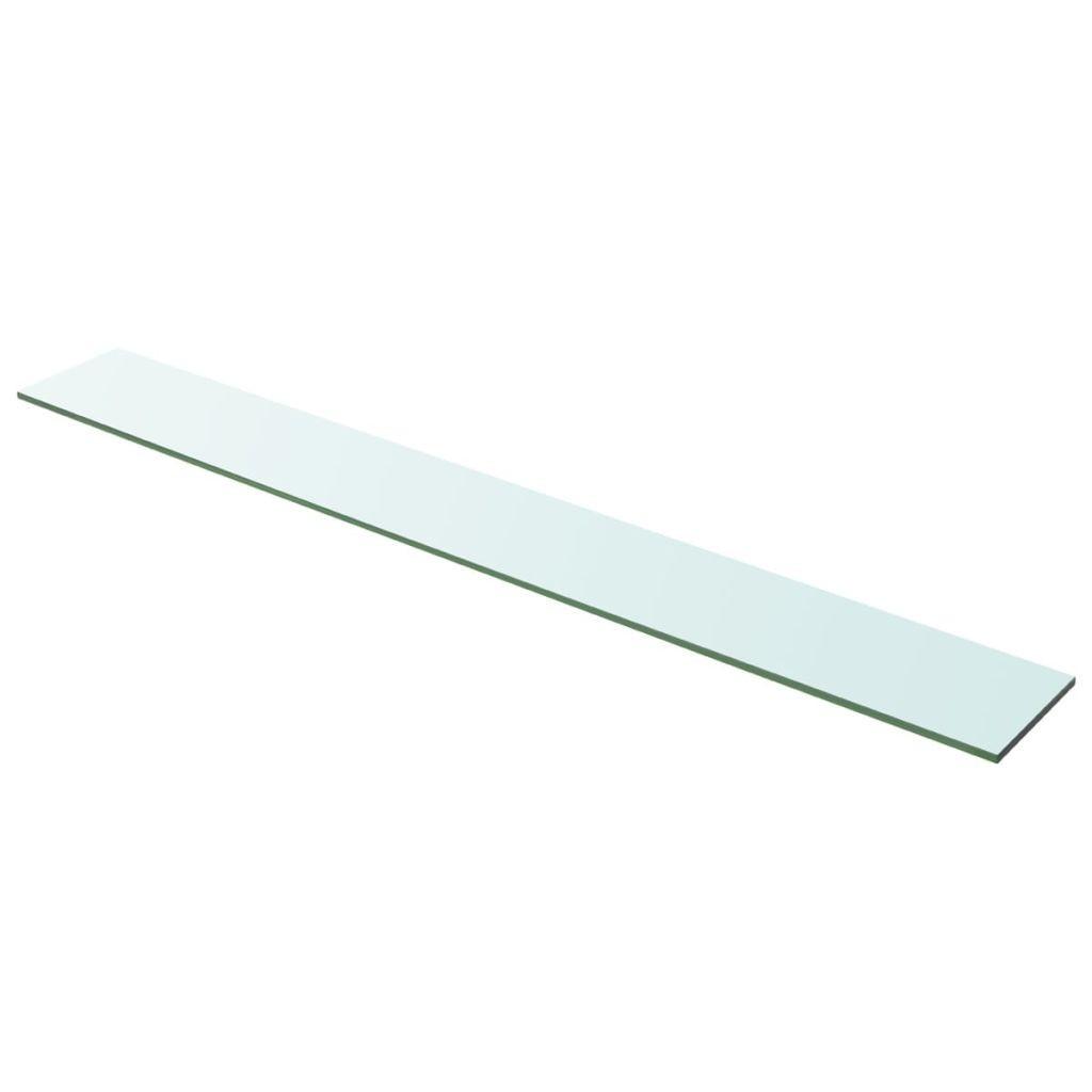 Hylde glaspanel klar 100x12 cm