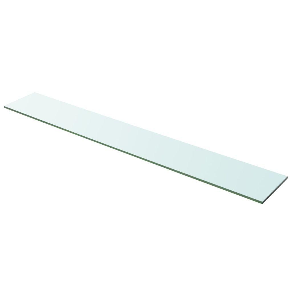 Hylde glaspanel klar 100x15 cm