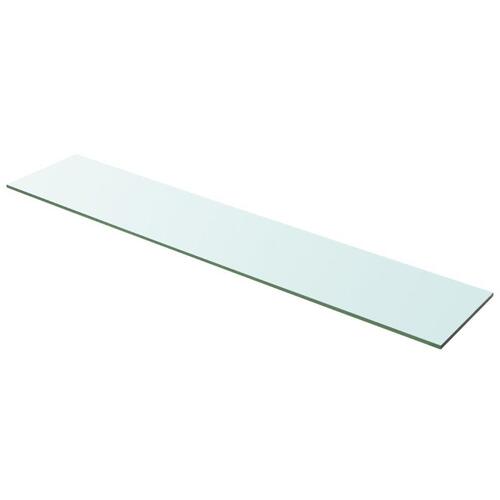 Hylde glaspanel klar 100x20 cm