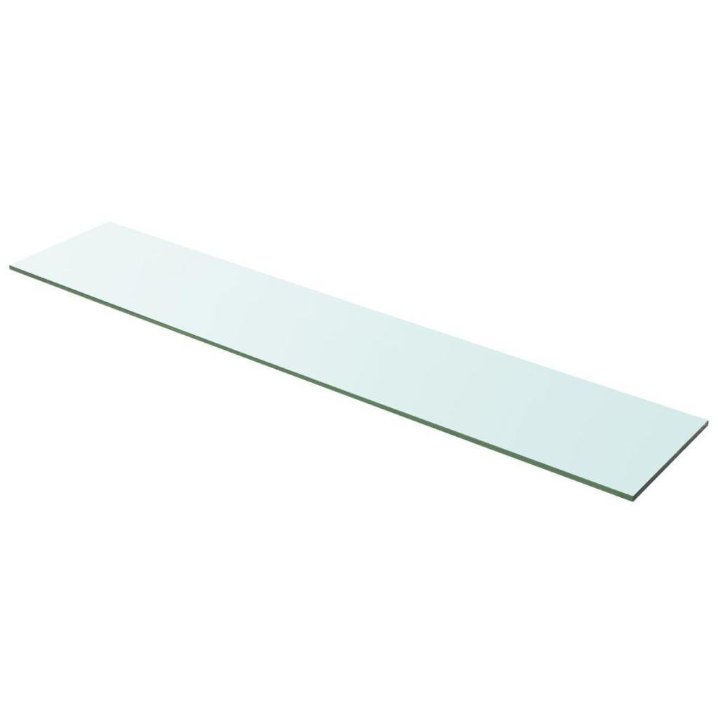 Hylde glaspanel klar 100x20 cm