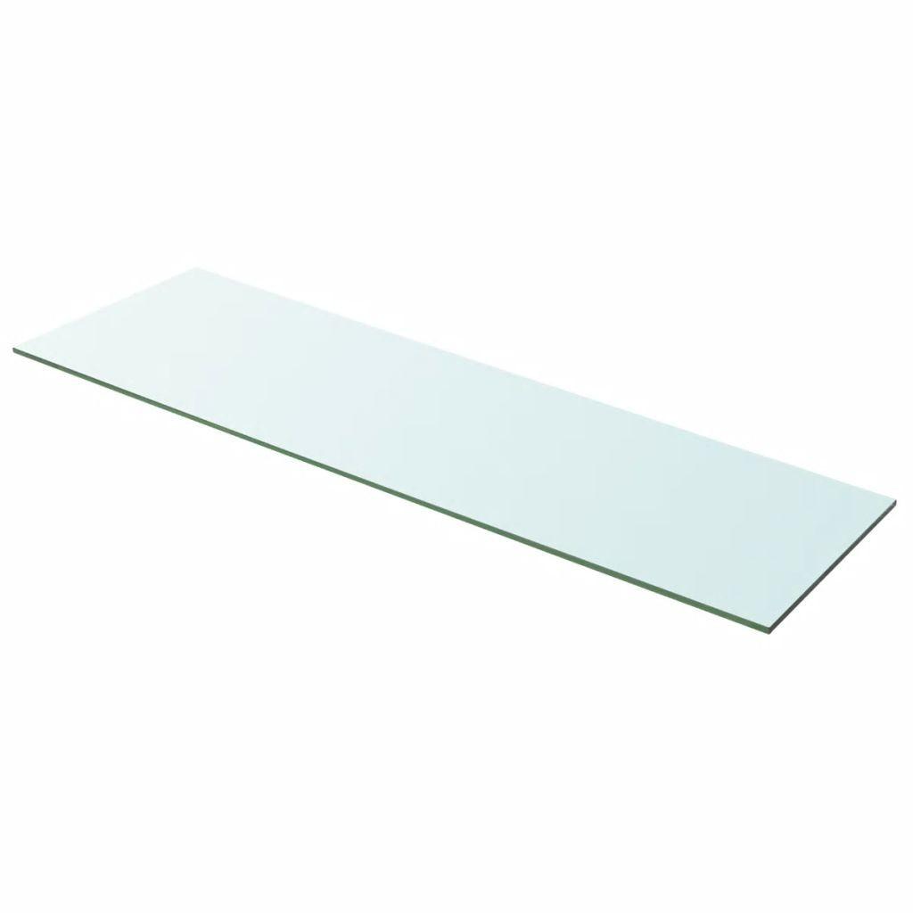 Hylde glaspanel klar 100x30 cm