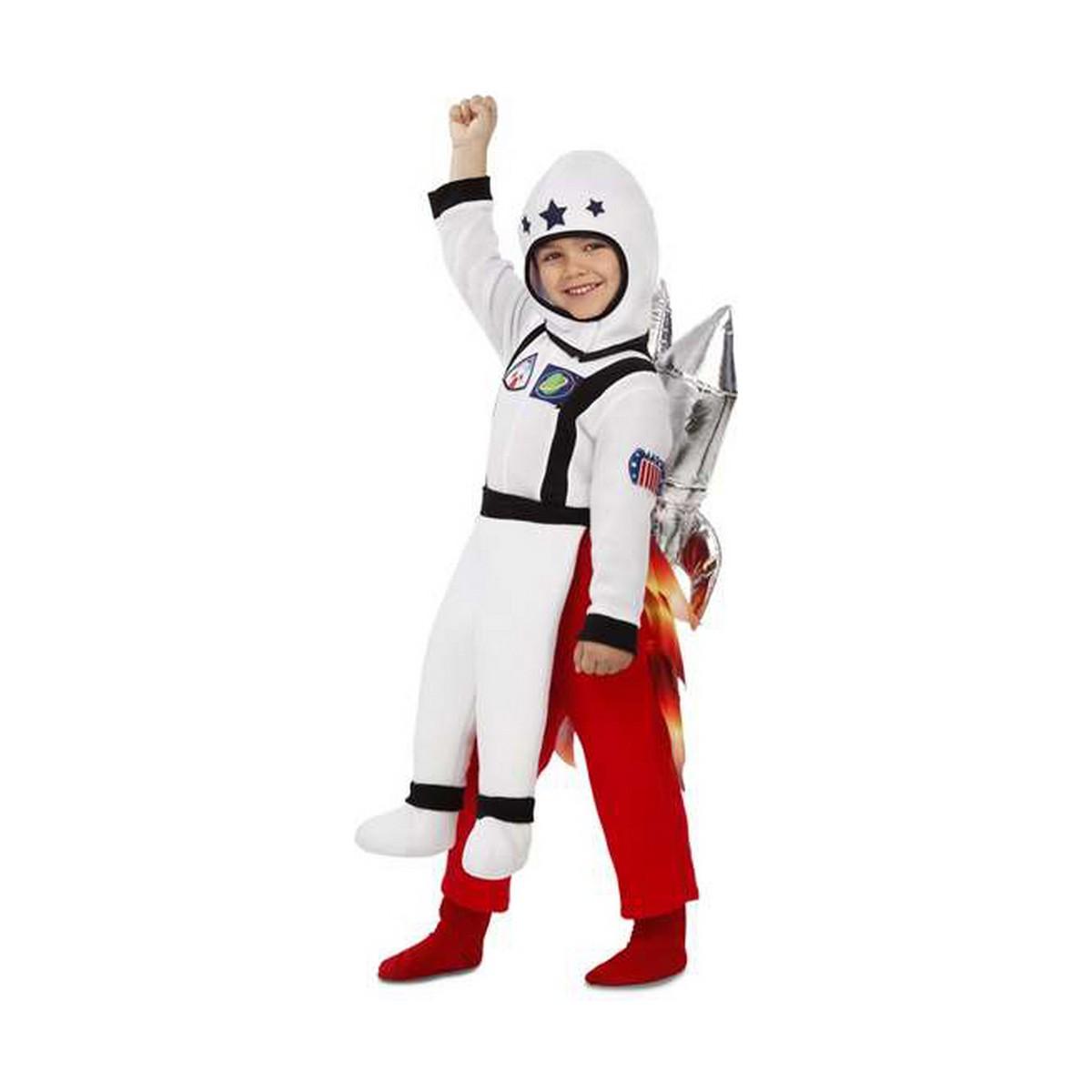 Kostume til børn Astronaut kvinde Raket 3-4 år