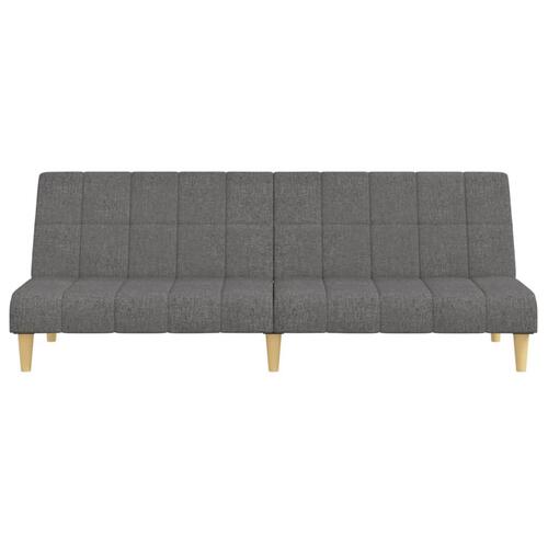 2-personers sovesofa stof lysegrå