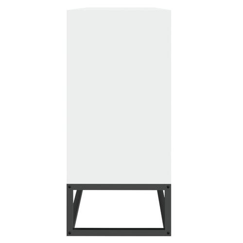 Skænk 105x30x65 cm konstrueret træ hvid