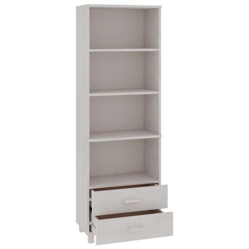 Højskab HAMAR 60x35x180 cm fyrretræ hvid