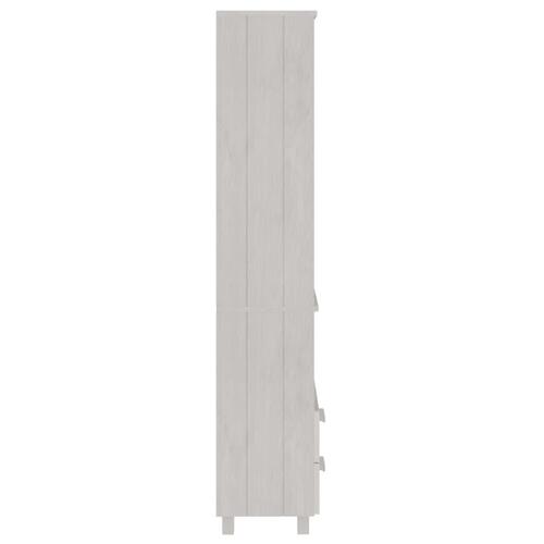 Højskab HAMAR 60x35x180 cm fyrretræ hvid