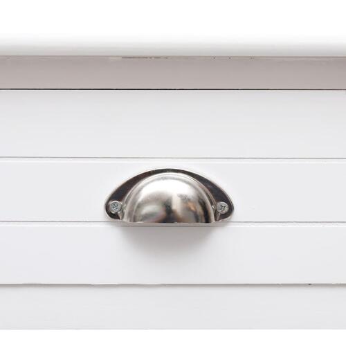 Konsolbord 90 x 30 x 77 cm træ hvid