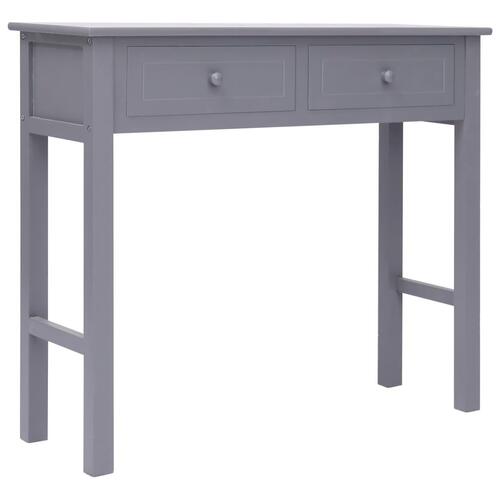 Konsolbord 90 x 30 x 77 cm træ grå