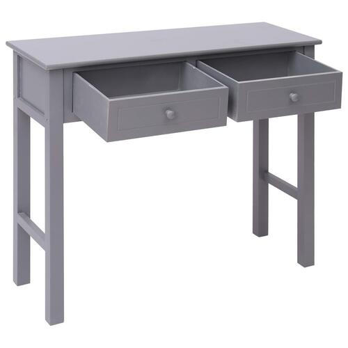 Konsolbord 90 x 30 x 77 cm træ grå