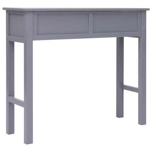 Konsolbord 90 x 30 x 77 cm træ grå