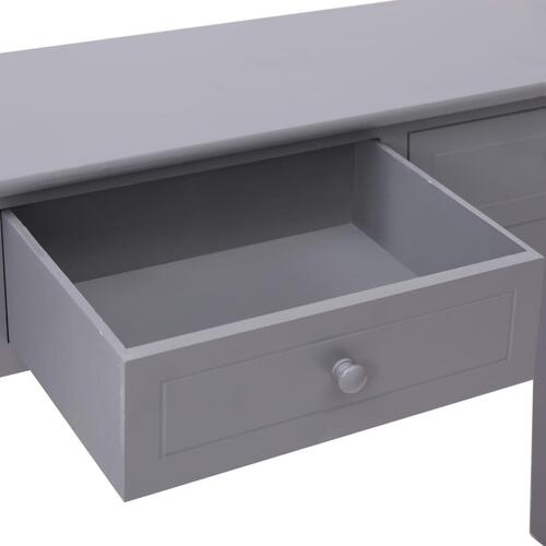 Konsolbord 90 x 30 x 77 cm træ grå