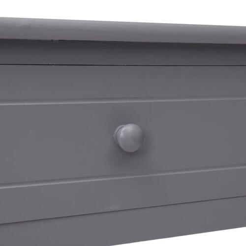 Konsolbord 90 x 30 x 77 cm træ grå