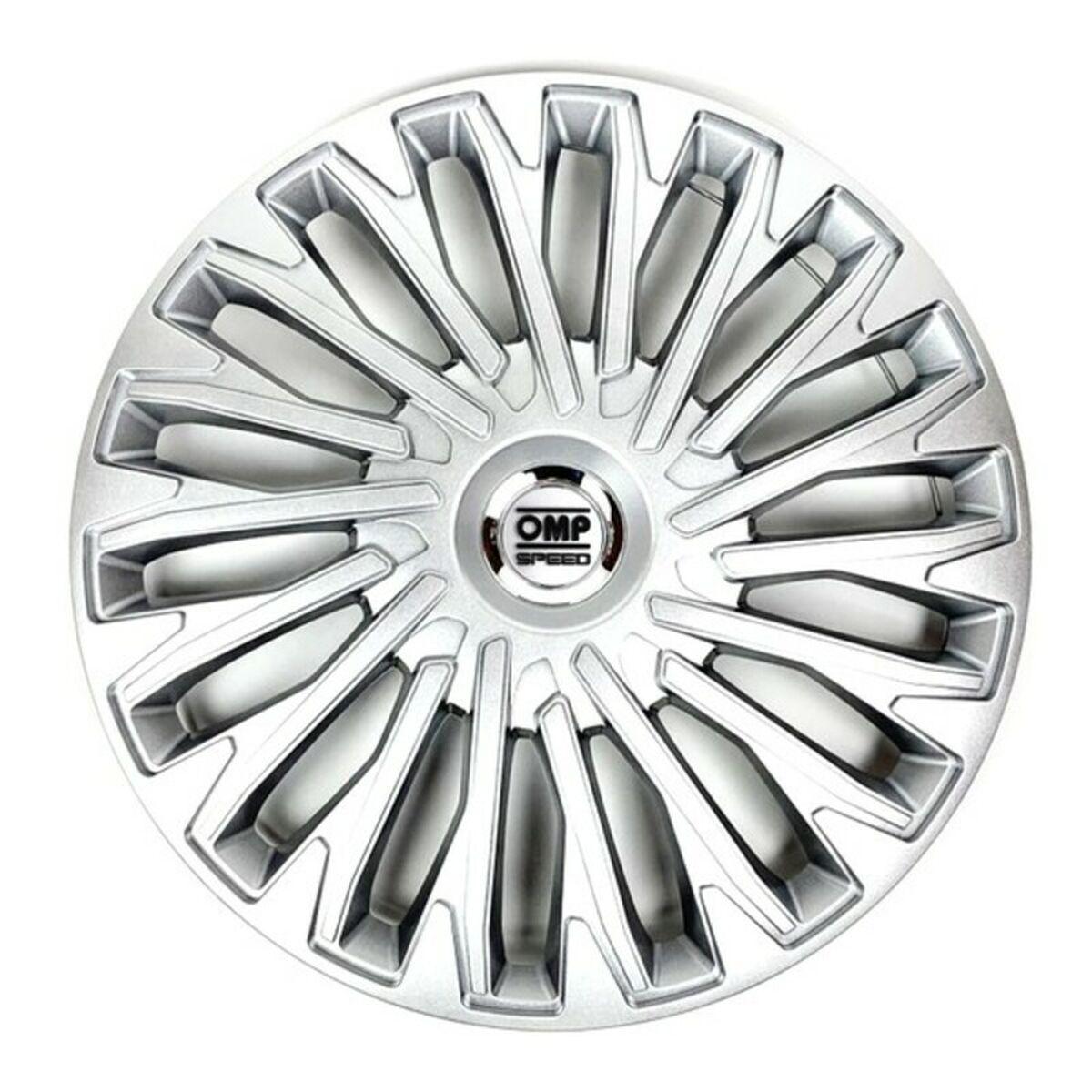 Hjulkapsler OMP Stinger Speed 13" - sølv (sæt á 4)
