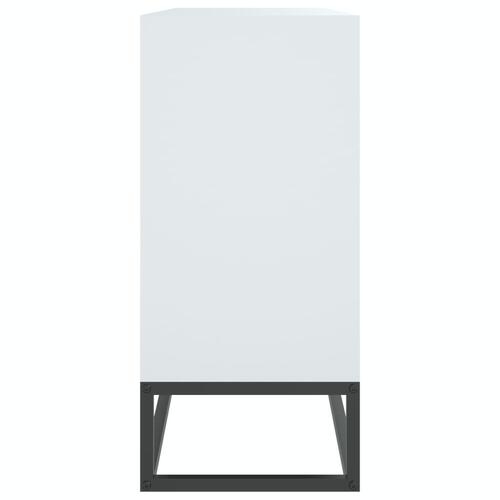 Skænk 105x30x65 cm konstrueret træ hvid