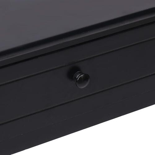 Konsolbord 90 x 30 x 77 cm træ sort