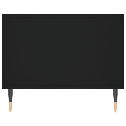 Sofabord 102x50x40 cm konstrueret træ sort