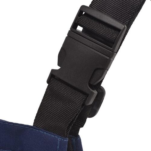 Bib overall størrelse 98/104 blå