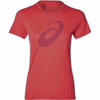 Kortærmet T-shirt til Kvinder Asics SS Graphic Rød XS