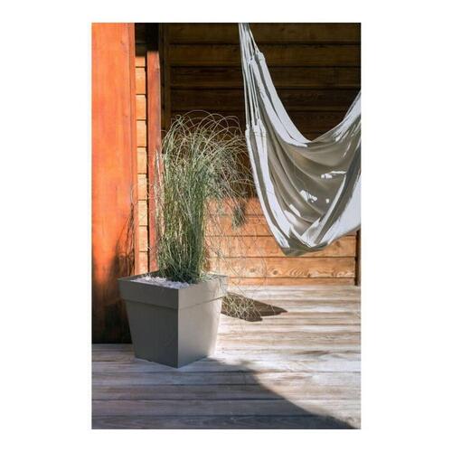 Urtepotte EDA Tuscan Taupe Plastik Firkantet Ø 50 cm (49,5 x 49,5 x 52,5 cm)