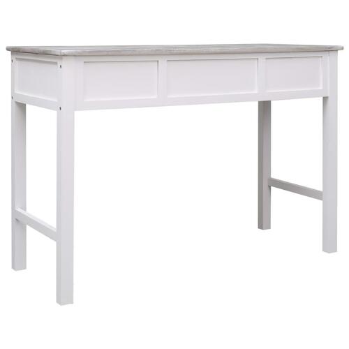 Skrivebord 110 x 45 x 76 cm træ grå