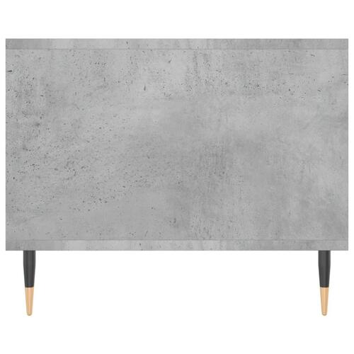 Sofabord 102x50x40 cm konstrueret træ betongrå