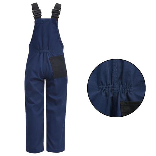 Bib overalls til børn størrelse 134/140 blå