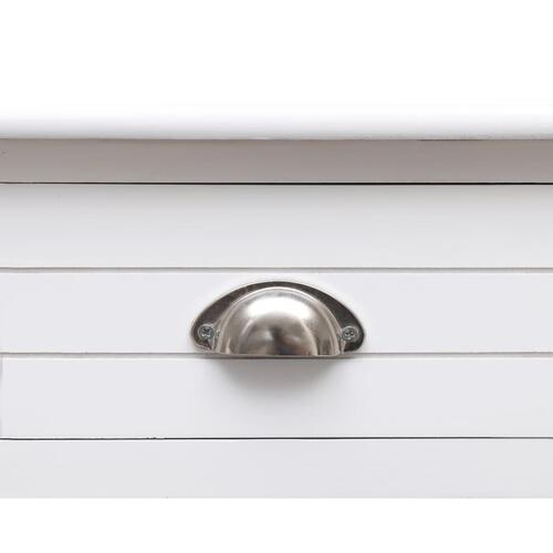 Skrivebord 110 x 45 x 76 cm træ hvid