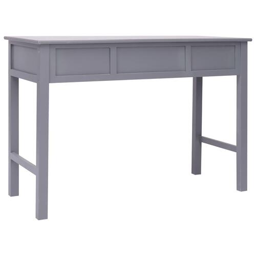 Skrivebord 110 x 45 x 76 cm træ grå