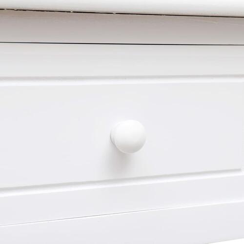Skrivebord 110 x 45 x 76 cm træ hvid
