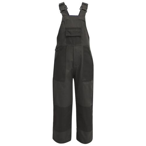 Bib overalls til børn størrelse 98/104 grå