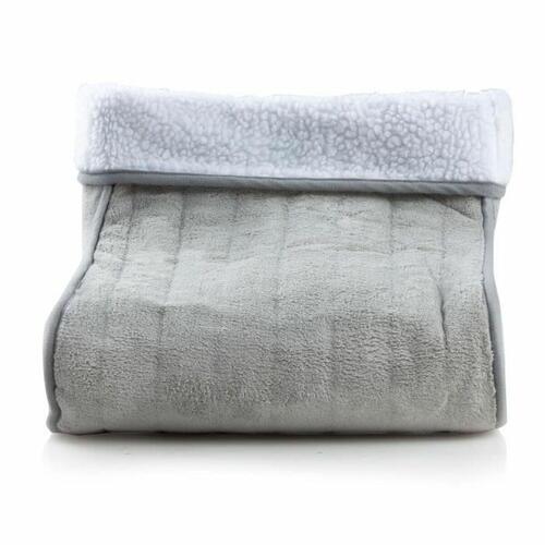 Fodvarmer DOMO Grå Polyester 30 x 30 x 24 cm