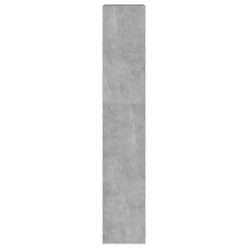 Bogreol/rumdeler 40x30x166 cm betongrå
