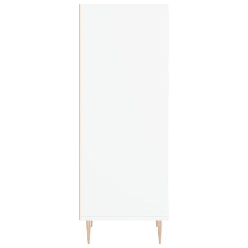 Skænk 34,5x32,5x90 cm konstrueret træ hvid