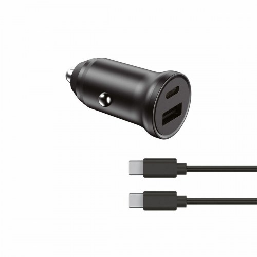 Biloplader KSIX Fast Charge 20 W - Sort