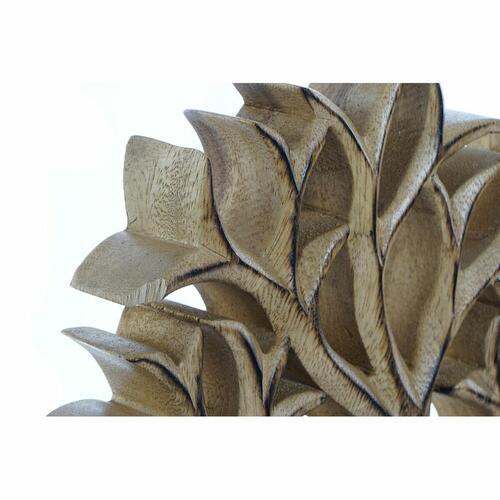 Dekorativ figur 25 x 4 x 30 cm Natur Træ (1 enheder)