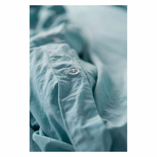 Nordisk cover Naturals Lino Grøn UK king size seng (240 x 220 cm)
