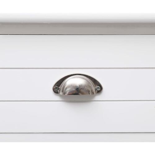 Konsolbord 115x30x76 cm træ hvid